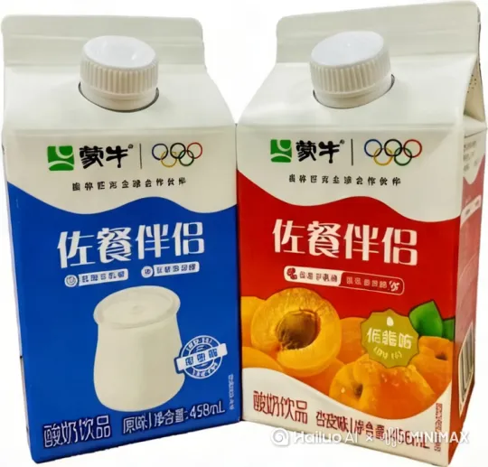 【佐餐新选择，轻盈更美味】

无论是清晨的活力早餐，午间的轻食搭配，还是晚餐后的悠闲时光，蒙牛低脂酸奶都是你的理想伴侣！

✨ 两种口味，自由选择：
✅ 原味——醇正丝滑，回归自然本真，百搭不过时
✅ 杏皮味——清甜果香，酸甜交织，唤醒味蕾新体验

作为奥林匹克全球合作伙伴，蒙牛坚持品质，助你轻盈每一天！
美味加分，营养无负担，快来选择你的专属佐餐拍档吧！ by Hailuo AI Video Generator