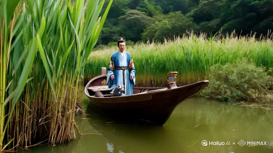 漕船行至芦苇荡时,孟九如腰间的蟹形玉坠突然发烫。白鼬精扒着船帮猛嗅,银须尖端凝出颗露珠:"水下有东西!闻着像醉仙楼的桂花糖藕!"
"是沉银。"黑猫一爪子拍开某只馋嘴精,"正西三十丈,坤位地气有断痕。"
孟九如反手将定水簪插入船头,簪头凤眼射出幽蓝光束。水面霎时澄明如镜,映出河床深处斜插的青铜轿厢——轿帘上绣的二十八宿竟在暗流中缓缓旋转。
"这是...张天师的巡河轿?"白鼬精尾巴毛炸成鸡毛掸,"老牛鼻子当年说要闭关,原来躲在河底当龙王!"
黑猫突然跃入水中,猫爪划过轿帘时带起串气泡:"轿厢夹层有鲛绡,写着...写着..."它猛地窜回船头,"姓孟的!你早知定水簪是轿钥匙?"
孟九如笑而不语,簪尾轻叩轿顶。锈蚀的青铜应声龟裂,露出内里白玉雕的微型临安城。白鼬精的爪子刚摸上城墙垛口,全城酒旗突然无风自动,七十二口古井同时传出打更声。
"子丑寅卯..."陈老板的嗓音竟从井底冒出,"找到偷簪人..."
黑猫一尾巴扫翻玉雕城楼:"幻声阵!六十年前有人用幻术遮掩定水簪失窃!"话音未落,白玉城池突然融化,凝成戴瓜皮帽的人影——竟是陈老板曾祖父年轻时的模样!
白鼬精爪尖亮起金光,对着虚影打出个饱嗝。幻象顿时扭曲,显露出真实场景:暴雨夜,青年工匠用龙凤镯熔开轿厢暗格,簪子入手的刹那,轿帘星宿全部倒转。
"原来亥位铜铃镇的不是水,是轿厢入口!"孟九如突然掀开长衫,后背赫然刺着倒悬的北斗七星,"当年我师父接的最后一单,正是修补被雷劈坏的..."
运河毫无征兆地断流,漕船悬在十丈瀑布边缘。白鼬精叼住孟九如衣领时,瞥见他怀中罗盘裂痕里渗出黑雾——那裂纹走向,与六十年前霹坏轿厢的雷痕分毫不差。
"抓稳了!"黑猫咬断缆绳,尾巴卷起漕帮旗杆插进岩缝,"孟九如!把你怀里藏的雷击木交出来!"
风水师在半空笑得放肆,扬手抛出块焦黑木牌。牌面遇水显形,竟是缩小版的镇水鼋甲。木牌与定水簪相撞的刹那,整条瀑布倒卷上天,化作漫天星子坠落。
白鼬精趁机蹿上孟九如头顶:"你从何时开始布局的?"爪尖却悄悄勾向他装蟹黄包的锦囊。
"从你打翻我家醋坛那日。"孟九如弹开毛爪子,指尖亮起张烧了一半的黄符,"有人在六十年前,就给我们写好了命数..."
符纸残片上的"九如"二字,笔迹竟与张天师一般无二。 by Hailuo AI Video Generator