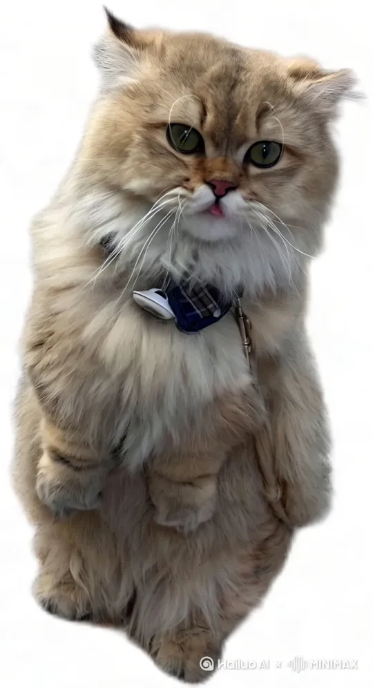 猫咪用哥斯拉光束破坏城市 by Hailuo AI Video Generator