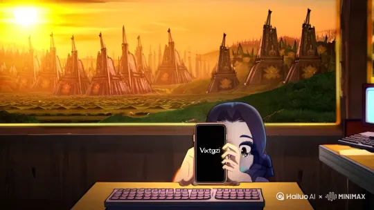 ## 动漫脚本：《带果子上王者》

**第一幕：夕阳下的王者峡谷**

*场景：王者峡谷，夕阳西下，金色的余晖洒在防御塔上。*

*画面：喜哥和果子并肩坐在网吧的角落，手机屏幕上显示着"胜利"的字样。*

*音效：游戏胜利的音效，键盘敲击声。*

**喜哥**（轻声）：果子，你看，我又赢了。

*画面：果子专注地盯着手机屏幕，长长的睫毛在脸上投下一片阴影。*

*闪回：快速切换喜哥和果子双排的画面，从青铜到王者，从新手村到巅峰赛。*

*音效：游戏技能音效，果子第一次拿到MVP时的欢呼声。*

**第二幕：告白时刻**

*场景：网吧内，灯光昏暗，空气中弥漫着紧张的气息。*

*画面：喜哥的手微微颤抖，手机屏幕上倒映出他紧张的表情。*

**喜哥**（声音颤抖）：果子，我...

*画面：果子抬起头，眼神复杂。*

**喜哥**（决绝）：我喜欢你。

*画面：空气仿佛凝固，喜哥死死盯着手机屏幕。*

*音效：心跳声，血液奔涌的声音。*

**果子**（轻声）：对不起...我有喜欢的人了。

*画面：喜哥的世界开始旋转，倪师在不远处弹起吉他。*

**第三幕：《我走后》的旋律**

*场景：网吧内，倪师坐在角落，吉他声缓缓响起。*

*画面：倪师的手指在琴弦上滑动，歌声带着哽咽。*

**倪师**（唱）：我走后，你要好好的...

*画面：喜哥站起身，最后看了一眼果子的游戏ID"喜之果"。*

*画面：果子低着头，手指无意识地摩挲着手机壳。*

*闪回：喜哥在训练营教果子连招时的温柔，果子被欺负时喜哥的暴怒。*

*音效：吉他声，倪师的歌声，游戏技能音效。*

**第四幕：雨中的告别**

*场景：网吧外，天空下起了雨。*

*画面：喜哥走出网吧，雨水打在脸上，分不清是泪还是雨。*

*画面：手机震动，倪师发来的消息："兄弟，我在老地方等你。"*

*画面：喜哥抹了把脸，朝着常去的那家烧烤店走去。*

*音效：雨声，手机震动声，脚步声。*

**第五幕：兄弟的陪伴**

*场景：烧烤店，灯光温暖，倪师已经点好了酒。*

*画面：喜哥坐下，倪师递过一瓶酒。*

**倪师**：今晚，不醉不归。

*画面：两人碰杯，酒液在杯中晃动。*

*音效：酒杯碰撞声，烧烤的滋滋声。*

*画面：喜哥抬头看向窗外，雨依旧在下。*

*画面：倪师继续弹唱《我走后》，歌声在雨夜中回荡。*

**倪师**（唱）：我走后，你要好好的...

*画面：喜哥闭上眼睛，泪水滑落。*

*音效：吉他声，倪师的歌声，雨声。*

**第六幕：新的开始**

*场景：清晨，雨停了，阳光透过窗户洒进来。*

*画面：喜哥和倪师趴在桌上，酒瓶散落一地。*

*画面：喜哥的手机亮起，是一条游戏邀请。*

*画面：喜哥拿起手机，深吸一口气，点击了接受。*

*音效：手机提示音，游戏开始的音效。*

*画面：喜哥的眼神重新变得坚定，手指在屏幕上快速操作。*

*画面：倪师醒来，看着喜哥的背影，微微一笑。*

**倪师**：这才是我的兄弟。

*画面：喜哥的屏幕上再次出现"胜利"的字样。*

*音效：游戏胜利的音效，倪师的吉他声渐渐响起。*

**倪师**（唱）：我走后，你要好好的...

*画面：喜哥站起身，走向阳光。*

*画面：果子站在远处，看着喜哥的背影，眼中闪过一丝复杂的情绪。*

*音效：吉他声，倪师的歌声，游戏技能音效。*

**结尾字幕：**

*画面：黑屏，字幕缓缓出现。*

*音效：倪师的歌声继续，直到字幕结束。*

**字幕：**

*谨以此片，献给所有在王者峡谷中奋斗的你们。*

*愿你们在游戏中找到属于自己的荣耀，在现实中找到属于自己的幸福。*

*音效：吉他声渐弱，直至消失。*

*画面：最后的画面定格在喜哥的背影，阳光洒在他的身上，仿佛为他镀上了一层金色的光晕。*

*音效：游戏胜利的音效，倪师的歌声再次响起。*

**倪师**（唱）：我走后，你要好好的...

*画面：渐暗，结束。* by Hailuo AI Video Generator
