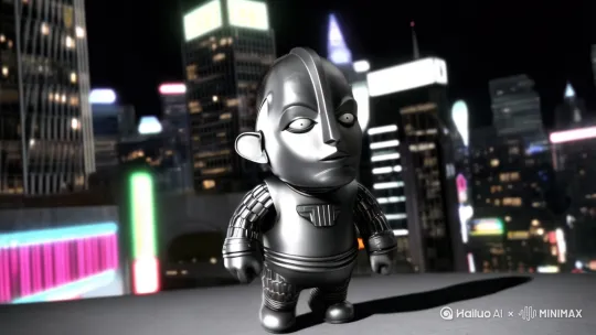 This man is a small dwarf by Hailuo AI Video Generator