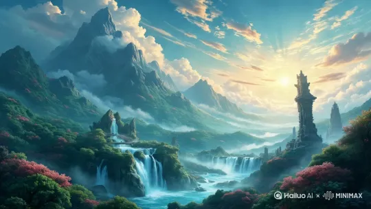 [推进,上升][右摇,变焦推进] by Hailuo AI Video Generator