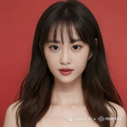图中女子撩起头发，露齿微笑，然后转身走远 by Hailuo AI Video Generator