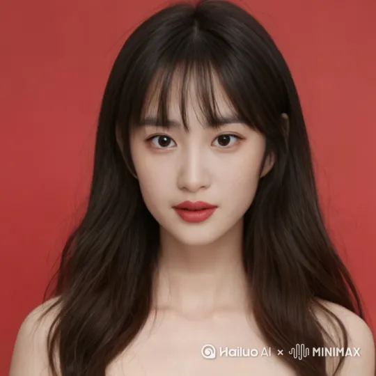 头发飘动，流泪 by Hailuo AI Video Generator