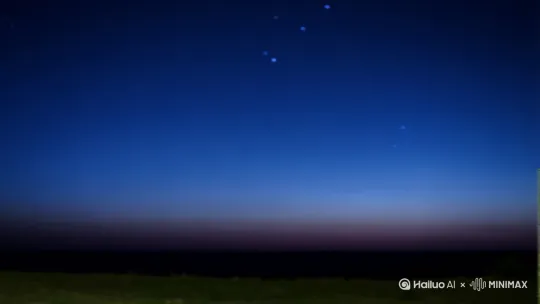 星空浩瀚，画面切换至墓碑前，名字刻在上面，随后出现手握着信件或照片的人物，眼神悲伤思念，画面安静而深情，体现跨越时空的思念。 by Hailuo AI Video Generator