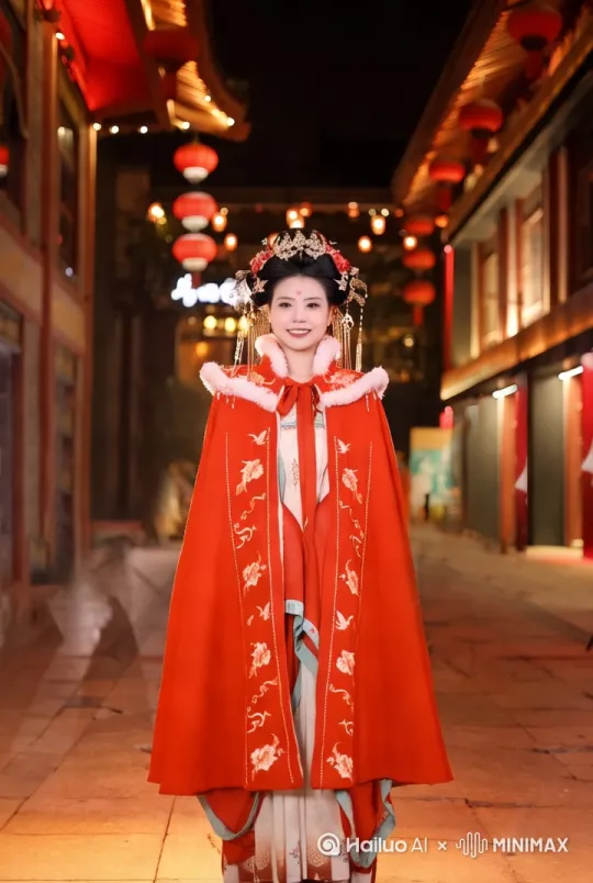 图中人御剑飞行 by Hailuo AI Video Generator