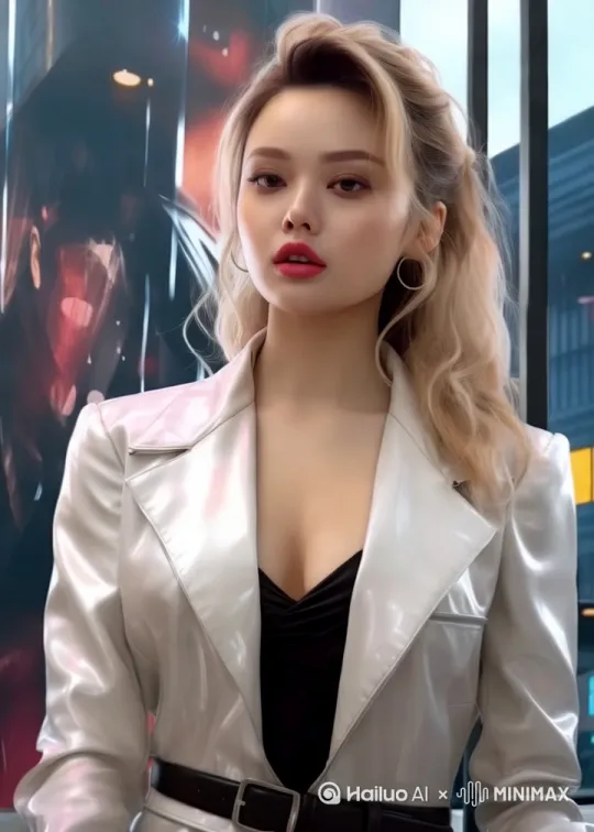 医美行业精英、场景在医美办公室、要开口说话 by Hailuo AI Video Generator