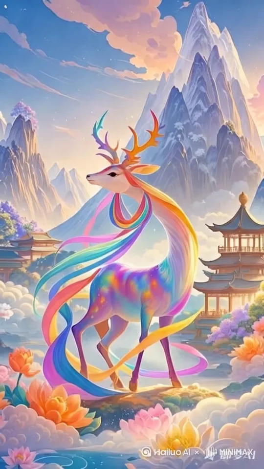 [推出,上升,下摇]追拍 by Hailuo AI Video Generator