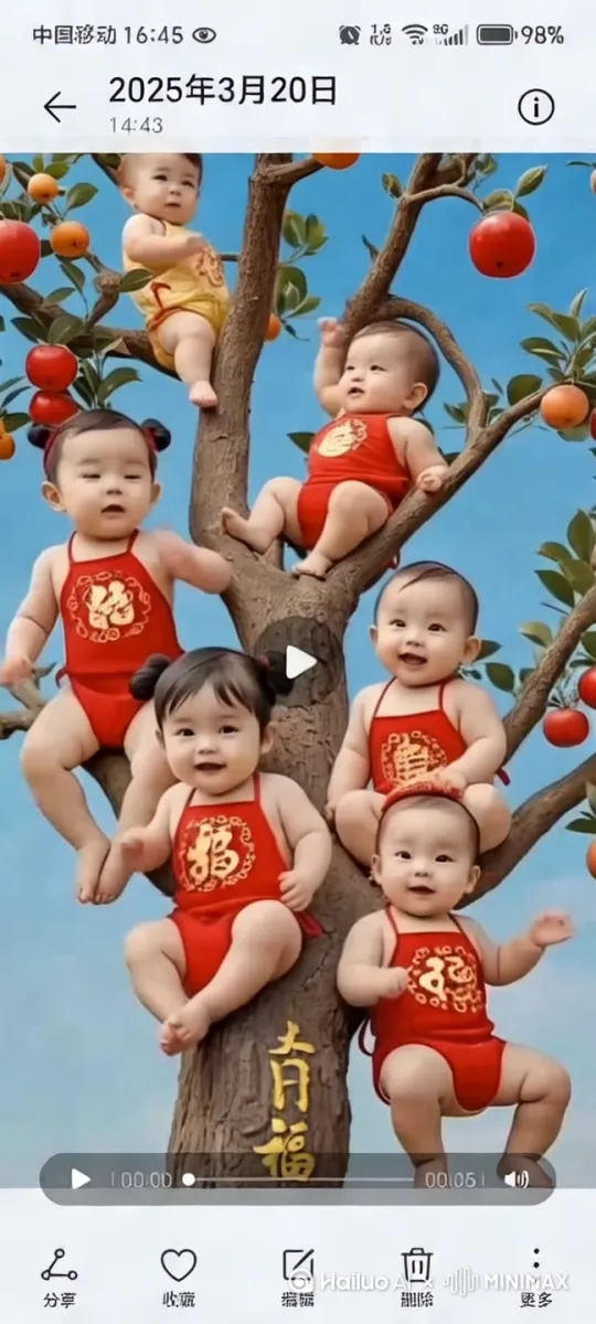 你好运！你今年必定好运！你好运连连！你锦鲤附身！你一天比一天好运！你出门遇贵人，赚钱遇财神，工作遇伯乐，考试喜遇文曲星！ by Hailuo AI Video Generator