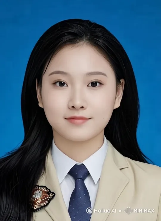一位长相与上图女生相似的女生坐在咖啡馆里边，看着对面的同学，该女生的表情先是开心，突然很惊讶，然后逐渐变得难过，李安导演，画面显示女生的上半身，桌面上有一杯咖啡，韩剧风格 by Hailuo AI Video Generator