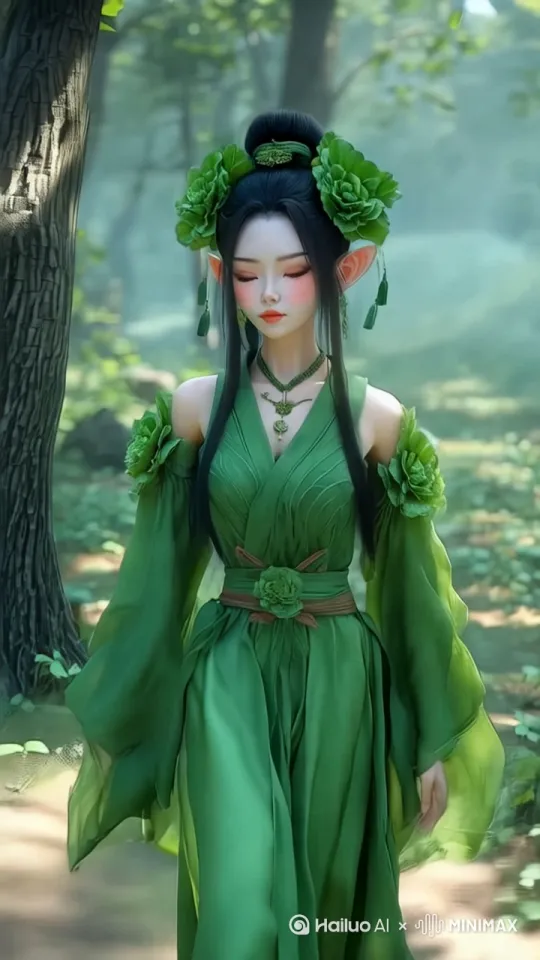 请让她趴下，展示她的趴下的动作。镜头跟随。 by Hailuo AI Video Generator
