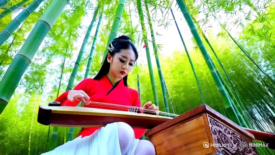 一、人物与场景设定
角色:
女主:云霜(22岁),表面是抚琴闺秀,实为隐退刺客,红衣白裙,袖藏软剑,发髻缀银簪
反派:黑衣蒙面刺客(3人),持弯刀,招式阴狠,受雇夺取女主护送的玉玺盒
场景:
主战场:竹林深处的红叶庭院(实拍可用公园竹林+人造红叶铺地)
关键道具:古琴、石灯笼、飘落的竹叶、悬空的丝绸帷幔
二、分镜头与动作细节(总时长60秒)
镜头 时长 景别/运镜 动作与细节 特效/道具
【起势】
1 3秒 俯拍全景 女主跪坐抚琴(镜头从头顶竹叶摇下),琴案旁放着雕花木盒 红叶飘落琴弦
2 2秒 特写推近 琴弦突然断裂!女主睫毛微颤,手指按住颤动琴弦 断弦声+金属嗡鸣
【第一战:暗器】
3 5秒 低角度跟拍 三名刺客破窗而入,领头者甩出三枚柳叶镖直射女主后颈 飞镖尾部系红绳(后期加残影)
4 4秒 升格慢镜 女主侧身避让,红袖卷住飞镖反甩,镜头跟随镖尖刺中刺客肩膀 绸缎摩擦声+血溅红叶
【兵器战:软剑 vs 弯刀】
5 6秒 中景环绕 女主旋身抽剑(软剑从袖中蛇形弹出),剑尖点地借力腾空,踢翻石灯笼砸向刺客 软剑用弹簧钢片制作,发出龙吟声
6 8秒 多机位剪辑 ① 剑缠弯刀绞飞武器(特写手腕翻转)
② 足尖勾帷幔凌空倒挂,剑刺下方刺客(仰拍裙摆如花) 用威亚吊起帷幔制造悬空感
【绝杀:以柔克刚】
7 10秒 慢镜+快切 最后一名刺客劈刀猛攻,女主:
① 后仰下腰避刀锋(刀尖离咽喉1厘米)
② 足踢竹竿震落竹叶干扰视线
③ 软剑绕颈割喉(血珠沿剑身滑落) 竹叶用鼓风机吹落,血珠用鱼线吊水滴+红色色素
【收势】
8 4秒 特写拉远 女主归剑入袖,拾起玉玺盒,一片红叶落在盒面「山河永固」刻字上 盒内透出淡淡金光
9 2秒 水墨转场 镜头聚焦红叶,化作水墨画中的朱砂印,浮现片名「红袖惊鸿」 AE水墨特效
三、武术动作设计(中国风核心)
袖剑出鞘:参考传统剑舞「白蛇吐信」,手腕先向内旋再弹抖,软剑呈波浪形轨迹
避让身法:融入戏曲「卧鱼」动作,下腰时以手撑地,发簪垂落却不散开
绸缎控场:
用2米长真丝红绸,战斗中缠绕敌方手腕/兵器(提前在绸缎两端缝制小磁铁,方便吸附道具)
甩绸时配合「云手」步伐,如太极般画圆卸力
致命杀招:
「叶底藏花」:假意示弱低头,突然从袖中射出银簪暗器(后期加寒光特效)
「风卷残云」:旋剑搅动地上竹叶形成屏障,突袭刺击
四、服化道与拍摄技巧
服装:外层红纱褙子(打斗中撕裂)、内层白色束腰襦裙(方便动作),腰系皮革软甲(隐藏威亚挂钩)
发饰:堕马髻插银制步摇(用发胶固定,打斗时晃动但不脱落)
低成本技巧:
竹叶特效:用绿色塑料片裁剪,鼓风机+黄色灯光营造秋日感
轻功镜头:女主踩板凳起跳,后期擦除板凳+添加云雾特效
剑光效果:用手机电筒侧面打光,剑身贴反光条
五、传播爆点设计
标题:「当她拨断琴弦时,我就知道这群刺客活不过一首曲子的时间」
评论区互动:
置顶提问:「红衣 vs 白衣古风打戏哪个更绝?附拍摄花絮(威亚吊到吐)」
发布「软剑缠腰」动作分解教程,引导跟拍挑战
BGM:前10秒用《梅花三弄》古琴曲,打斗段落切换为阿鲲《敦煌》中的鼓点旋律
核心记忆点:
红衣女子在竹叶纷飞中旋剑的画面(建议截取慢镜头做封面),柔韧性与杀机的极致反差,突出「中国武侠美学」的留白与意境。 by Hailuo AI Video Generator