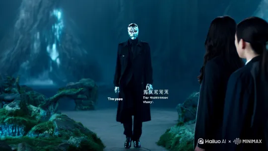 时间静止的领域中，"零"缓步走来，他的脚步在寂静中格外清晰。银色面具反射着诡异的光芒，黑色风衣在静止的空气中纹丝不动。

"真是令人怀念的场景，"他的声音带着机械般的回响，"三年前，你们也是这样站在一起。"

林小满感觉心脏猛地收缩："你...你认识我们？"

"零"轻笑一声，抬手摘下面具。面具下的脸让所有人都倒吸一口冷气——那是一张和林小满极其相似的脸，只是多了几分沧桑。

"爸爸？"林小满的声音颤抖。

"不，他不是你父亲，"陆子谦挡在她面前，"他是'暗影'的创始人，也是第一个实验体。"

"零"露出赞许的表情："不错，陆子谦。你果然是最优秀的观察者。"

叶知秋握紧双枪："所以这一切都是你的计划？"

"零"点头："三年前，我创造了你们。但你们太让我失望了，居然背叛了我。"

苏黎突然开口："你撒谎！我们根本不是你的实验体！"

"零"的眼神变得锐利："哦？看来你想起了一些事情。"

林小满感觉脑子里有什么东西在松动，一些画面闪过：白色的实验室、刺眼的灯光、痛苦的尖叫......她捂住头，踉跄着后退。

"别强迫她回忆，"陆子谦低声说，"她的记忆被封锁了，强行唤醒会伤害大脑。"

"零"冷笑："你们以为能保护她？她是我最完美的作品，注定要成为新世界的神！"

他突然抬手，一道黑色能量直击四人。陆子谦迅速展开能量屏障，但黑色能量轻易穿透了屏障。

"小心！"叶知秋推开林小满，自己却被黑色能量击中，倒在地上。

"叶知秋！"林小满惊呼。

苏黎抬手制造金属屏障，但"零"只是轻轻一挥手，屏障就化为粉末。

"没用的，"他说，"你们的能力都来自我，怎么可能战胜我？"

林小满感觉体内的能量在沸腾，她看向陆子谦："我们得联合能力！"

陆子谦点头："我来引导能量。"

苏黎握住林小满的手："我来稳定结构。"

叶知秋艰难地站起来："我来干扰他的意识。"

四人再次站成一个圈，能量开始融合。林小满闭上眼睛，感受着周围的能量流动："我来控制时间。"

一道耀眼的光芒从他们身上爆发，整个城市的时间在这一刻扭曲。"零"的表情终于有了变化："你们......"

林小满睁开眼睛，瞳孔中闪烁着银光："结束吧！"

光芒直击"零"，他的身体开始崩解。但在最后一刻，他露出诡异的笑容："你们以为这样就结束了吗？真正的游戏才刚刚开始......"

他的身体化为黑色烟雾，消失在空气中。

林小满瘫坐在地上，感觉浑身无力。陆子谦扶住她："你没事吧？"

她摇摇头，看向其他两人："我们...我们赢了？"

叶知秋苦笑："恐怕没那么简单。"

苏黎指着远处："看那边！"

城市的天空中出现了一个巨大的黑色漩涡，无数黑影从中涌出。

"那是...什么？"林小满喃喃道。

陆子谦的脸色变得苍白："'暗影'的真正力量......" by Hailuo AI Video Generator