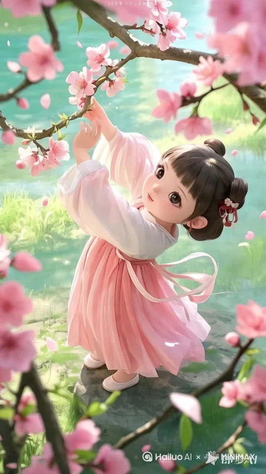 让图中人物旋转舞动起来[下降,上摇] by Hailuo AI Video Generator