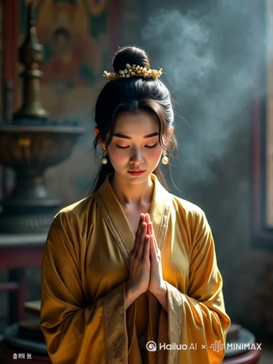 虔诚祷告，凡所有相 ，皆是虚妄 by Hailuo AI Video Generator