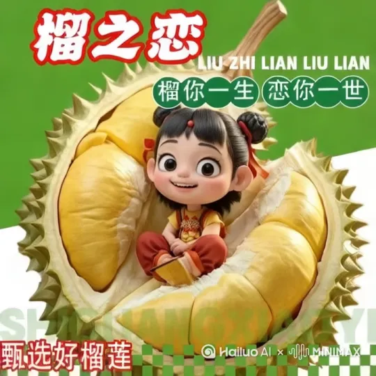 榴之恋水果商城（榴你一生，恋你一世） by Hailuo AI Video Generator
