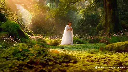.
白雪公主（Snow White）：讲述了一个美丽善良的公主被她的继母皇后嫉妒，皇后多次试图杀害她，但最终被七个小矮人和一位王子救下的故事。 by Hailuo AI Video Generator