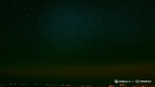 1. 场景氛围与情感基调
氛围: 紧张、震撼、神秘、未知。
情感基调: 观众应感受到一种即将揭开未知世界的兴奋与恐惧交织的情感。这种情感可以通过视觉和音效的结合来强化。
2. 视觉元素
天空:
夜幕降临，繁星点点，营造出一种宁静而神秘的氛围。
刺眼的火光撕裂天空，暗示着不寻常的事件即将发生。
外星飞船:
形状: 巨大的流线型设计，体现出未来感和科技感。可以考虑使用类似水滴或飞翼的形状，以增强视觉冲击力。
表面细节: 炽热的火焰在其表面燃烧，金属光泽冷冽，复杂的纹路和发光装置透露出高度先进的科技感。可以使用动态灯光效果来增强视觉吸引力。
运动: 飞船从大气层中突破而出，逐渐降低高度，展现出其庞大的轮廓。可以通过慢动作和特写镜头来捕捉细节。
背景:
城市的灯光在远处闪烁，与飞船的火光形成鲜明对比。可以使用广角镜头来展示城市与飞船的对比，增强视觉冲击力。
3. 音效与配乐
音效:
飞船突破大气层时产生的巨大轰鸣声和风声。
火焰燃烧的噼啪声和金属摩擦声。
背景中城市的微弱噪音，与飞船的轰鸣声形成对比。
配乐:
使用低沉的弦乐和电子音效来增强紧张和神秘的氛围。
随着飞船的逐渐接近，配乐可以逐渐增强，达到高潮时突然停止，营造出一种悬念感。
4. 镜头运用
开场镜头: 广角镜头展示夜幕降临的天空，繁星点点，营造宁静的氛围。
中景镜头: 刺眼的火光撕裂天空，外星飞船逐渐显现。
特写镜头: 捕捉飞船表面的细节，如火焰、金属光泽、纹路和发光装置。
推进镜头: 镜头缓缓推进，聚焦于飞船的某个特定部分，如舷窗或标志，暗示着即将展开的星际冒险。
切换镜头: 切换到城市灯光的镜头，与飞船的火光形成对比，增强视觉冲击力。
5. 色彩与光线
色彩: 使用冷色调（如蓝色、紫色）来增强未来感和神秘感。同时，使用暖色调（如橙色、红色）来突出火焰和火光。
光线: 使用动态灯光效果来增强飞船的科技感。可以考虑使用光晕效果来突出飞船的轮廓和细节。
6. 叙事暗示
通过镜头和音效的结合，暗示着即将展开的星际冒险。例如，飞船的某个特定部分（如舷窗或标志）可以成为后续剧情的关键线索。
总结
这个场景通过视觉、听觉和叙事的结合，成功地营造出一种紧张而震撼的氛围，吸引了观众的注意力，并为后续剧情的发展奠定了基础。通过精心的镜头运用和音效设计，观众可以感受到一种即将揭开未知世界的兴奋与恐惧交织的情感。
[左移,右摇,跟随] by Hailuo AI Video Generator