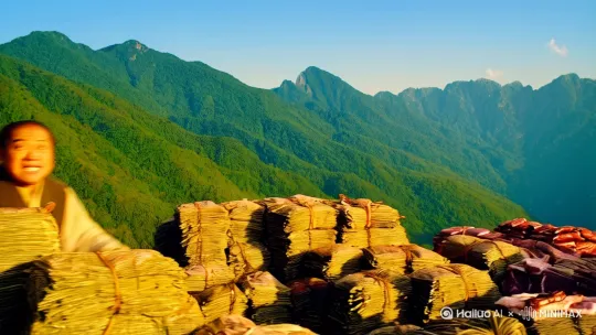 《山里好货卖不出？荣哥用这招让山货飞遍全国！》
 
"老乡们！山里的茶叶腊肉堆成山，为啥城里人看不见？就缺咱这根'会吆喝'的弦！我是乐山荣哥，跟着牛云老师学四维营销，用全息AI把山沟沟的宝贝卖到北上广！上有老下有小，躺平？门都没有！现在天天死磕短视频、数字营销，脑壳学大了也要学！老的要养老，小的要读书，不跟上时代拿啥撑家？记住了！在山里能爬坡上坎的汉子，照样能在互联网大山里蹚出条路！想让家乡宝贝走出去的，评论区扣'学习'，我手把手教你咋用新法子卖山货！" by Hailuo AI Video Generator