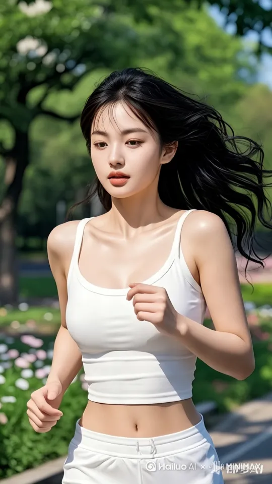 左跟移，上扬 by Hailuo AI Video Generator