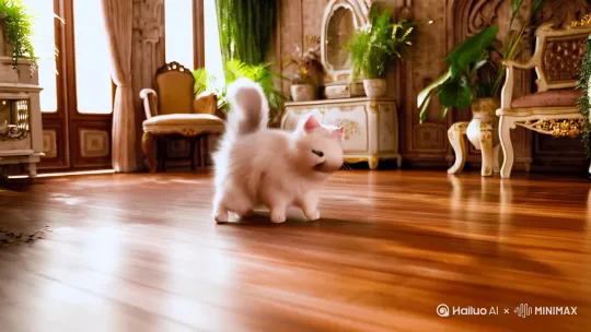 一只小肥猫跳李羲承进行曲舞蹈 by Hailuo AI Video Generator