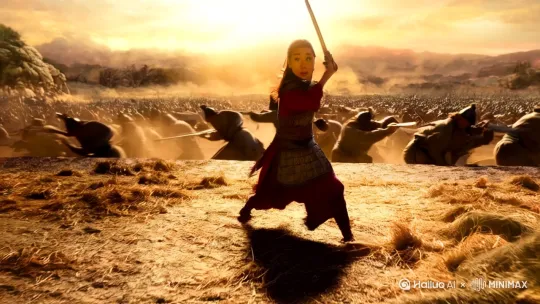 Many years ago, a girl's name was Hua Mulan. One day, the king needed many men to join the army. But, Mulan's father was too old. He couldn't join the army. So, Mulan decided to replace him and join the army.

In the battlefield, she was brave and she killed many enemies there.

Twelve years ago, she returned. She wore her own clothes. Her partners were shocked. Mulan was actually a woman.

Male rabbits' feet flutter, and female rabbits' eyes are hazy. Two rabbits walk together. Can you distinguish me as a male and female?[推出,上升,下摇] by Hailuo AI Video Generator