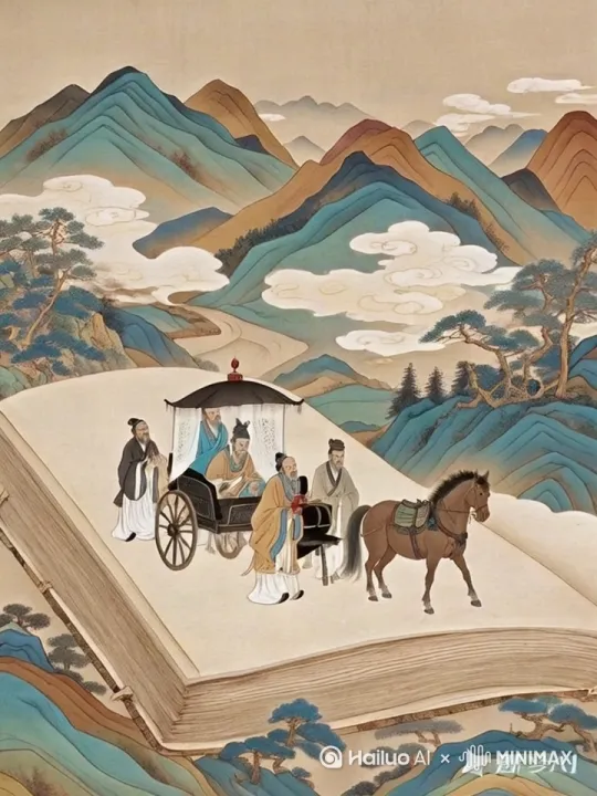 画面远处出现巨大爆炸，火光和黑烟冲向天空。镜头左右晃动，爆炸的火苗很快冲了上来，吞噬了画面里所有人和景物。 by Hailuo AI Video Generator