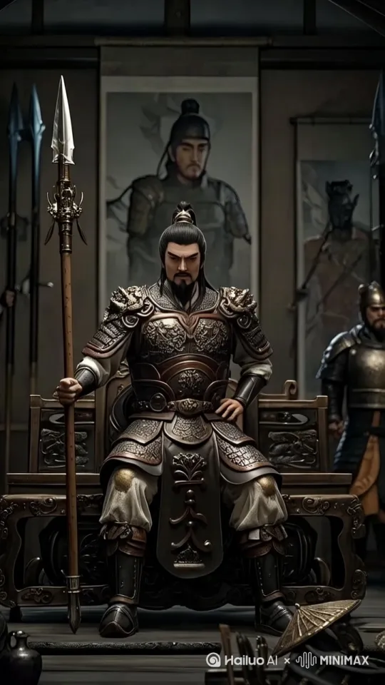男人站起身，眼神坚毅，第3秒开始往前走镜头左边聚焦男人 by Hailuo AI Video Generator