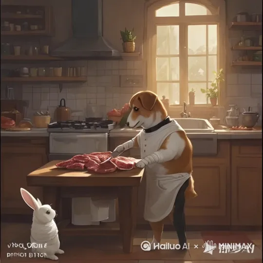 功夫对决，迅猛出招，腾空飞踢。 by Hailuo AI Video Generator