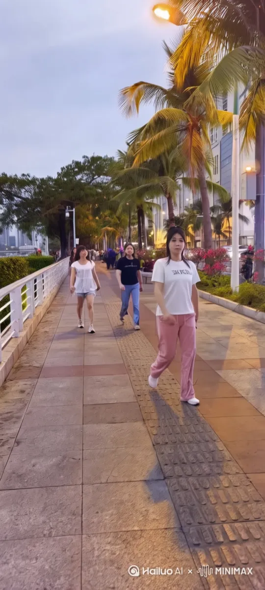 向我奔跑而来，抱着我紧紧不放 by Hailuo AI Video Generator