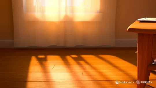 猫妈妈在教猫宝宝写作业 by Hailuo AI Video Generator