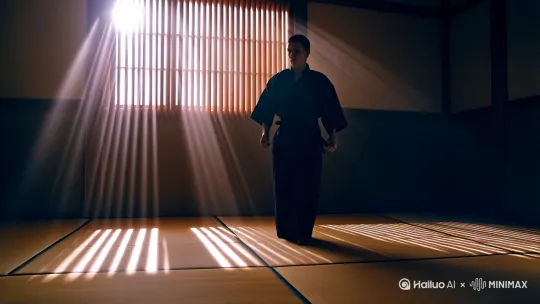 生成一个30秒的武侠视频
动作清晰
佩戴文字 by Hailuo AI Video Generator