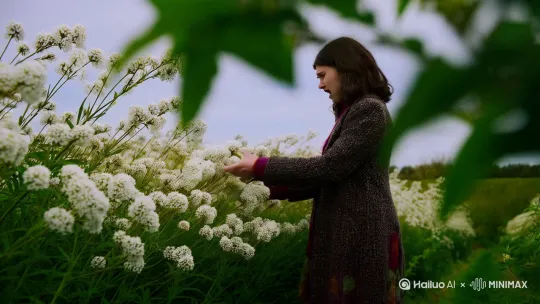 把迎春花当作油菜花，呸！明明是城市人却把自己当作是农村人。 by Hailuo AI Video Generator