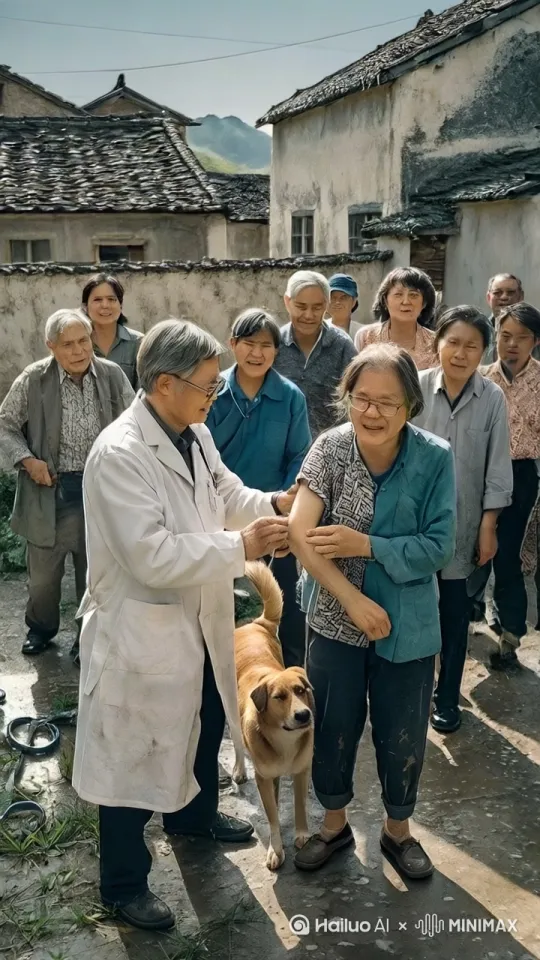 固定镜头，医生给人打针，被打针的人十分害怕疼痛，面部疼得逐步变得扭曲，疯狂甩手臂，十分夸张 by Hailuo AI Video Generator