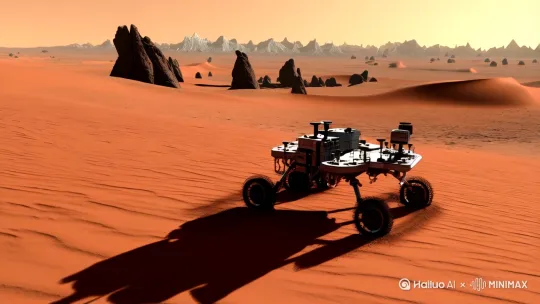 祝融号火星车自2021年成功着陆火星以来，已经取得了诸多令人瞩目的成果。它肩负着探测火星表面的地质构造、气候变化和潜在生命迹象的重要任务，为科学家提供了宝贵的信息。 具体来说，祝融号火星车的成果包括： 地质构造探测：祝融号火星车发现了火星上的多种地质特征，如沙丘、岩石和冰川。这些发现为科学家提供了火星地质历史的重要线索。气候变化研究：通过祝融号的探测数据，科学家能够更好地了解火星的气候变化历程。例如，祝融号火星车发现火星上曾有海洋的证据，这揭示了火星曾经经历过长期温暖湿润的气候期，进而转变为寒冷干燥的现状。潜在生命迹象探索：尽管目前尚未发现确凿的生命迹象，但祝融号火星车对火星环境的深入探测，为未来寻找火星生命提供了重要参考。它发现了火星上的水冰，这是生命存在的基本条件之一。技术创新与突破：祝融号火星车搭载的火星次表层穿透雷达等科学仪器，在火星探测任务中发挥了重要作用，展示了中国在深空探测领域的技术创新与突破。祝融号火星车的探测任务不仅为科学家提供了宝贵的数据，还有助于推动人类对火星乃至整个太阳系的认知。这些成果不仅为中国的航天事业增添了光彩，也为全球的火星探测研究提供了新的动力。随着科学技术的不断进步，相信祝融号火星车的探测任务将继续深入，为我们揭示更多火星的奥秘。 by Hailuo AI Video Generator