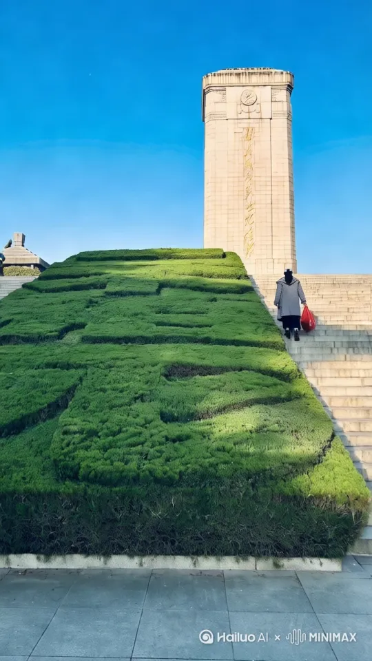 缓慢、崇敬、坚定。 by Hailuo AI Video Generator