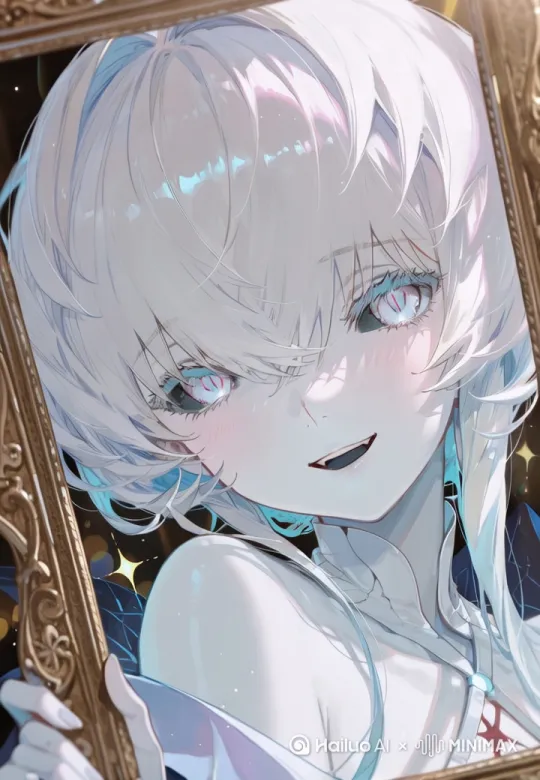 人物：眨眼、保持微笑、呼吸感
背景：光影移动
风格：动态壁纸、live2d by Hailuo AI Video Generator