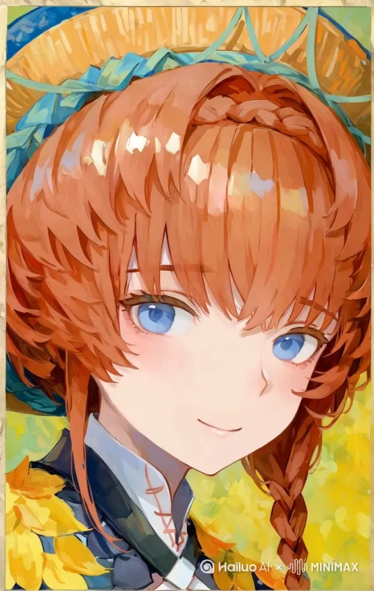 人物：眨眼、保持微笑、呼吸感、衣服微微起伏、有风的
背景：光影移动
风格：动态壁纸、live2d by Hailuo AI Video Generator