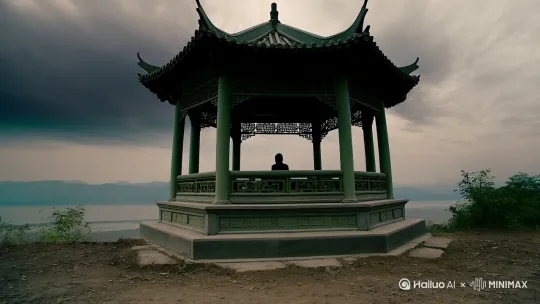 开始:低角度近地面 过程:垂直向上提升 结束:高空鸟瞰
特点:逐渐揭示广阔风景,镜头稳定无摇晃
山雨欲来风满楼 独坐小楼 寂寞冷千秋 忘尽水自流 白了头 念从前 意气风发 叹如今 一人独饮酒 忘尽长江流 by Hailuo AI Video Generator