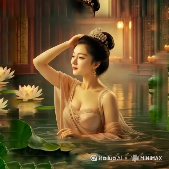 主题人物，面带微笑，自然舒展，扭动着身子智能运镜，高清摄影 by Hailuo AI Video Generator