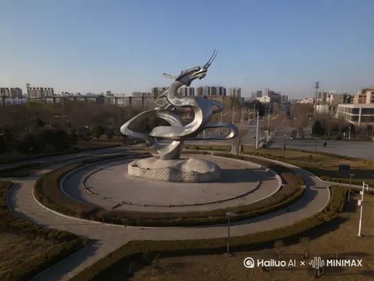 飞舞的龙 by Hailuo AI Video Generator