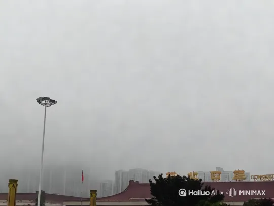 电闪雷鸣狂风暴雨，极具震撼视觉 by Hailuo AI Video Generator