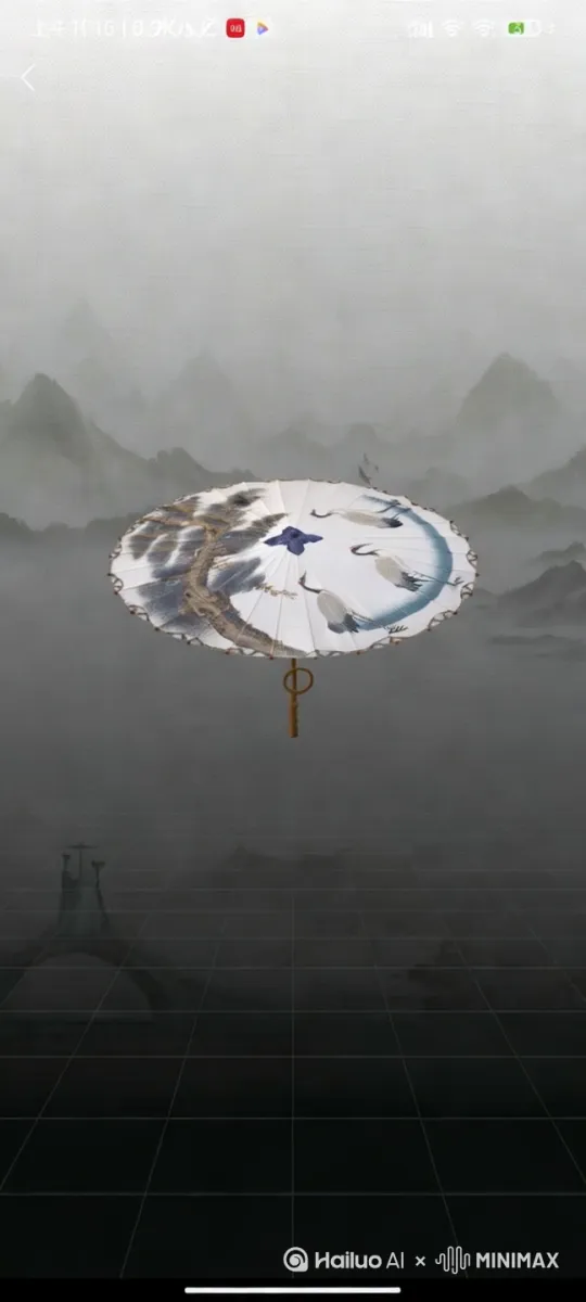 断桥，白素贞许仙定情，伞悠悠，飘舞 by Hailuo AI Video Generator