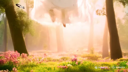 仙女下凡，貌美如花 by Hailuo AI Video Generator