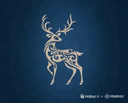 小鹿，动作优雅，灵动！回头观察，低头寻找，闲庭信步！ by Hailuo AI Video Generator