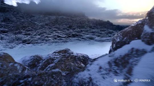 《水调歌头·乙巳春雷》
冻雷醒岩骨,裂罅泄初阳。
寒潮旋煮深雪,漫灌老梅桩。
忍看残冰坠瓦,忽觉铁枝孕血,暗涌过苍黄。
四十年前事,今夜化泥香。
褪蛇蜕,收鹤氅,解云裳。
苔纹漫上古砚,斑驳见锋芒。
休道春来嫌晚,自有星移斗转,天地作壶觞。
纵使青衫旧,再战三千场。 by Hailuo AI Video Generator