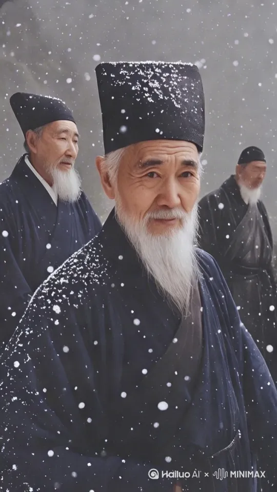 人物在说话。 by Hailuo AI Video Generator