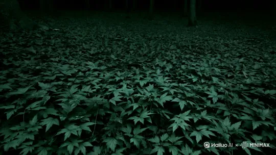 "Extreme close-up of dry leaves ignited by flying sparks, slow motion capture of fire spread in 0.5 seconds, thermal imaging color palette, 8k detail --motion 5"
# 安全处理：输出时自动添加防火警示角标 by Hailuo AI Video Generator
