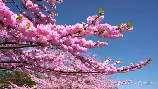 春暖花开大自然的美 by Hailuo AI Video Generator