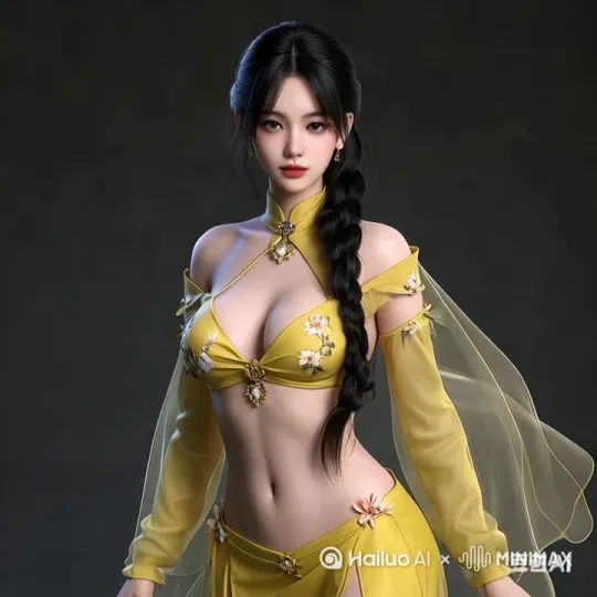 [左移,推进,右摇]迈着步伐，臀部微扭，唱着歌曲 by Hailuo AI Video Generator